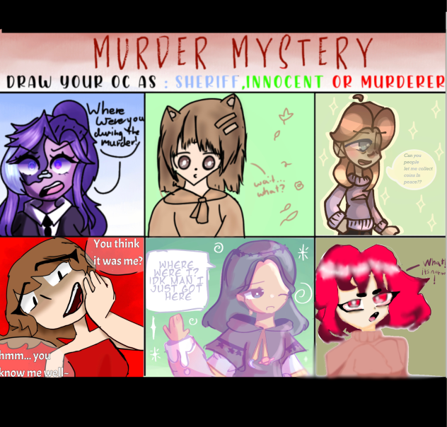 Murder mystery collab