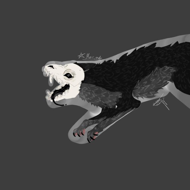 skull wolf (redraw)