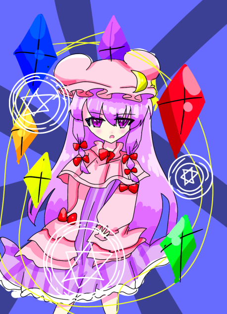 4キャラ目　パチュリー・ノーレッジ