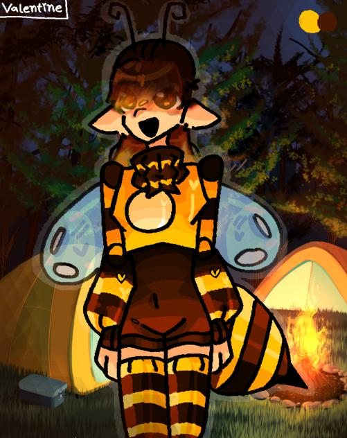 Bee girl 🖤🤎🧡💛