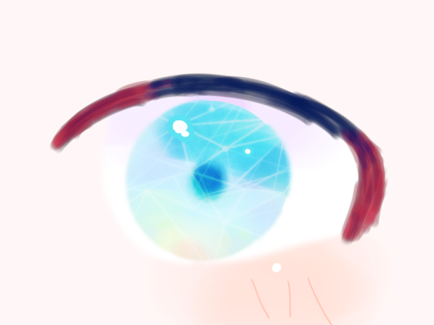 目の練習