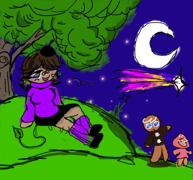 Grape painter goes star gazing!