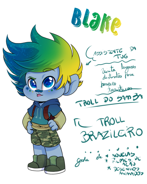 blake new oc troll