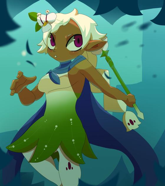 Wafku white lilly cookie art study