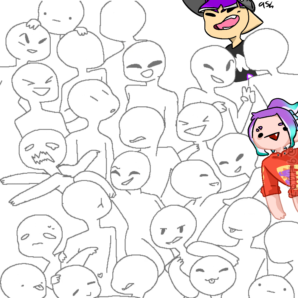 《Collab with my irl friend Ash! 》 - ibisPaint