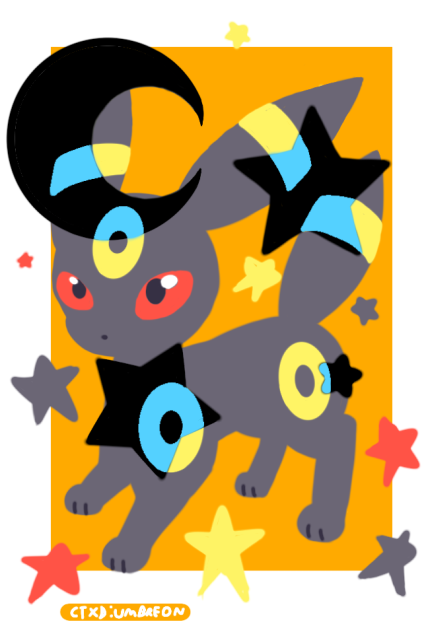 umbreon sin lineas