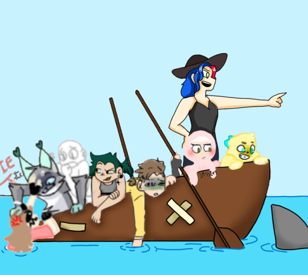 Colored boat Collab