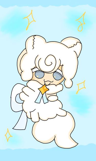cream ferret cookie!☁️