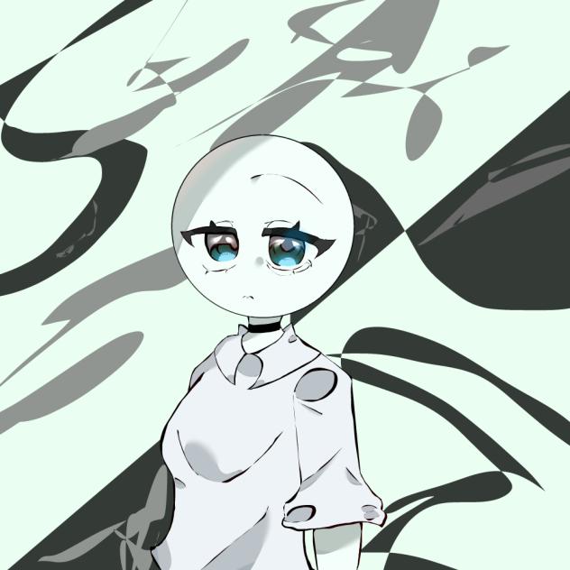 投げ縄塗りで線画