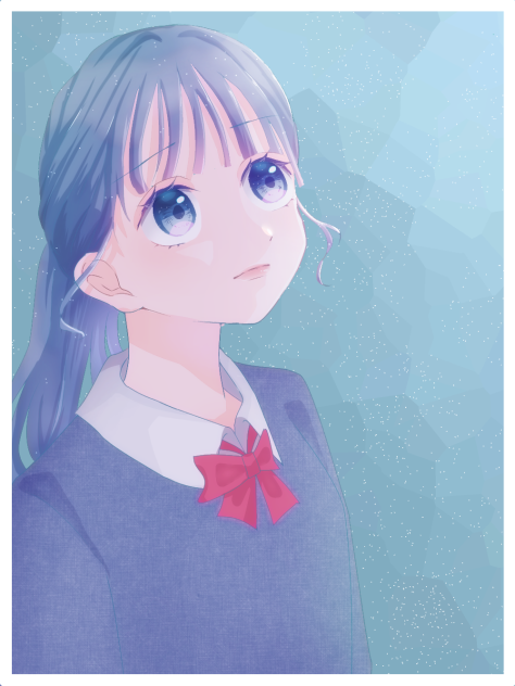 透明感意識しました