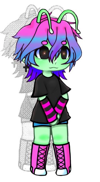 gacha edit i made of my alien guy