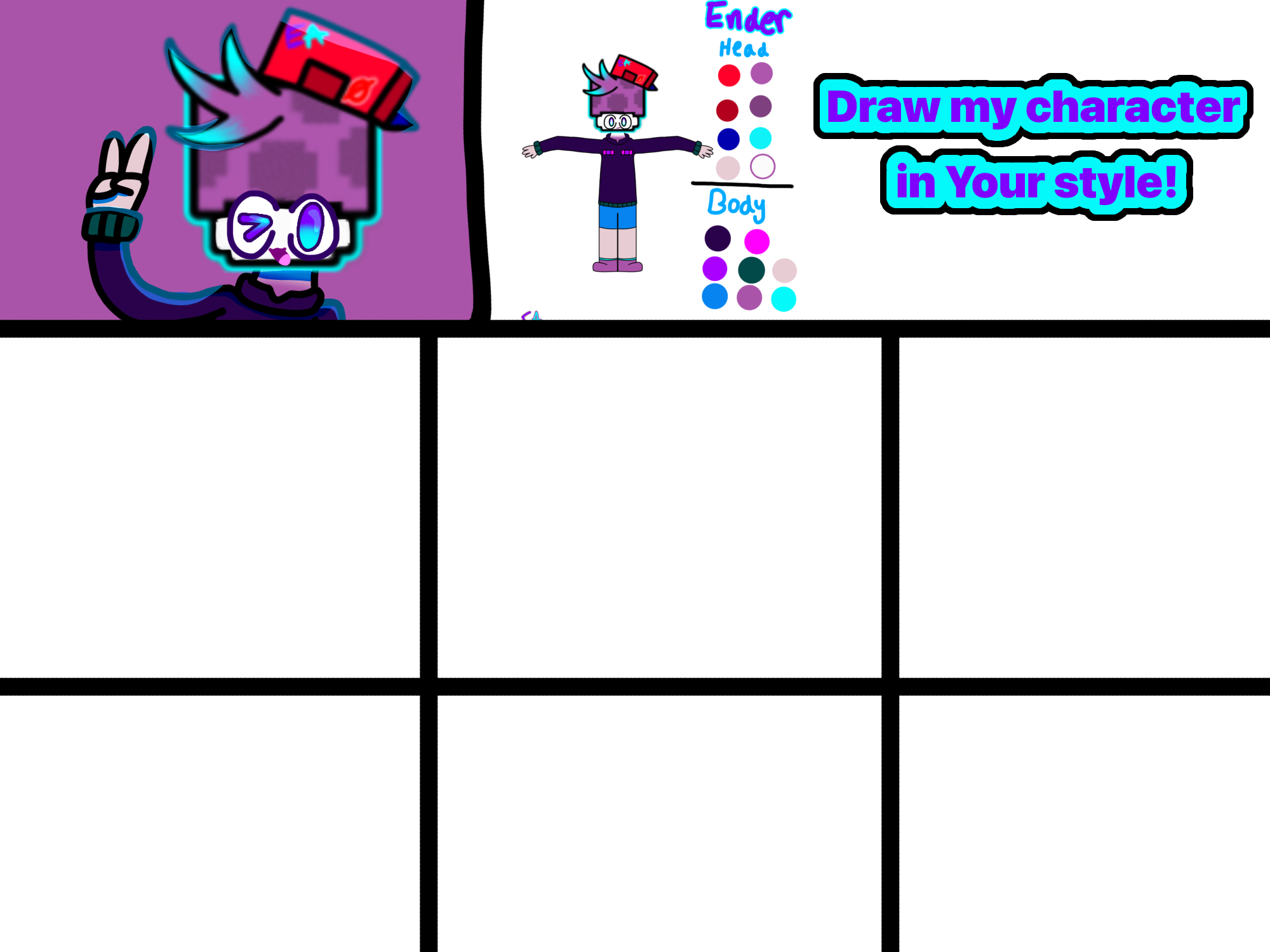 Draw my Character in Your Style! Collab - ibisPaint