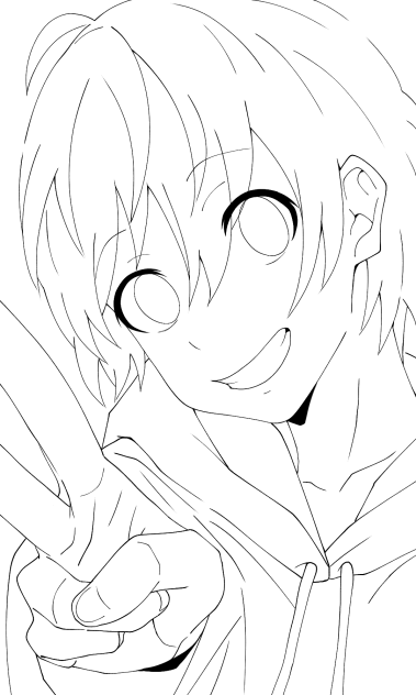 線画✌️