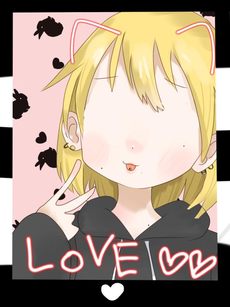 誰かこのコに顔描いて