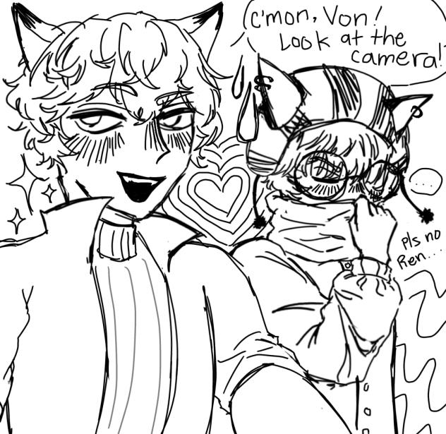 Picture! Von and Ren (Oc's)