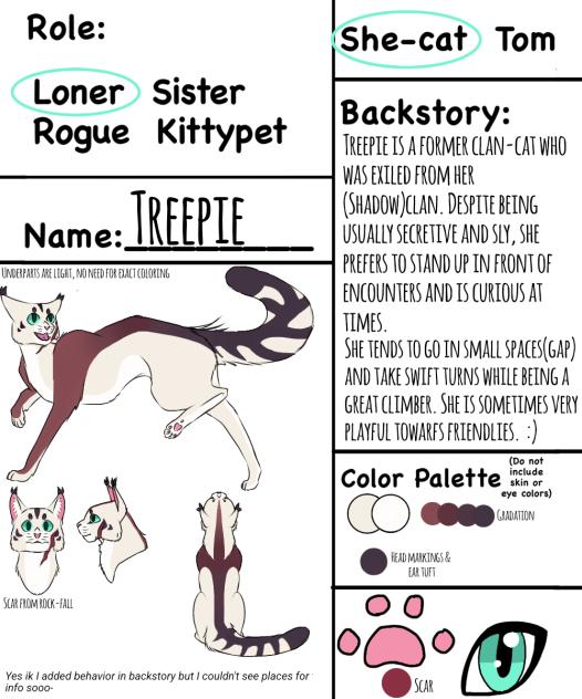 Character for Warriors RP! WRP