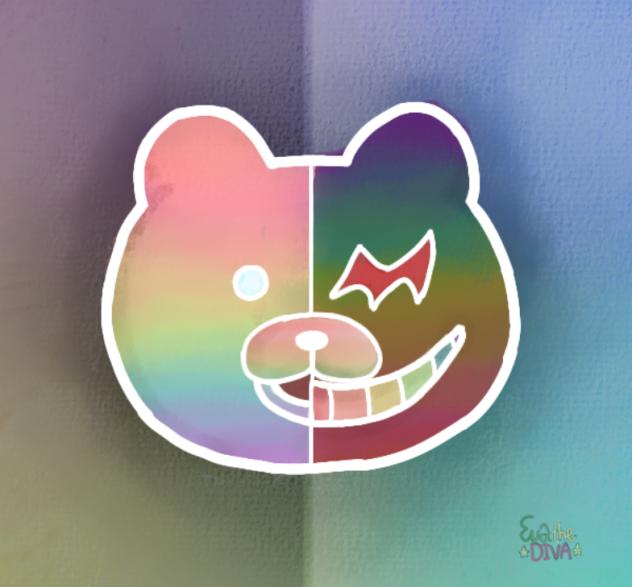 ◻️Gay Monokuma ◼️🌈✨🐻