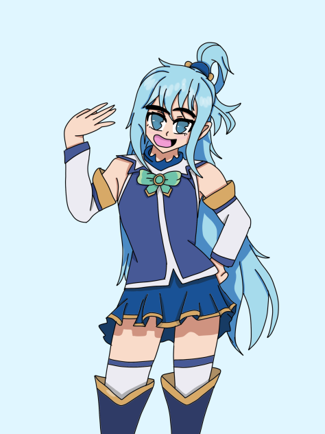 Aqua The Useless Godess