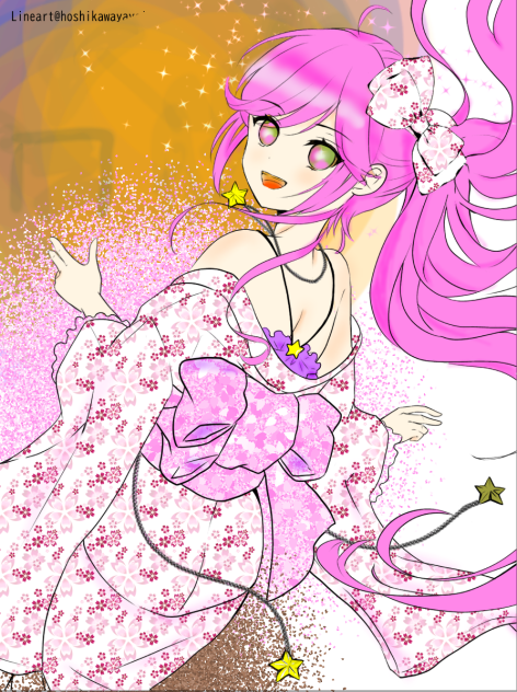 夜桜花見