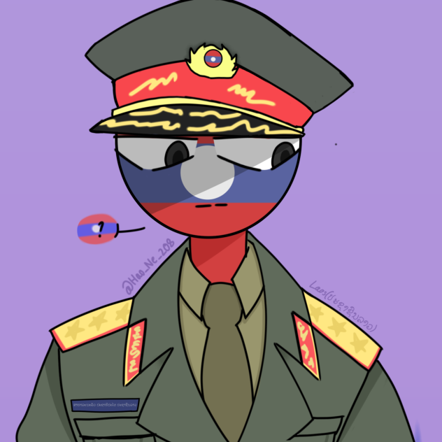 Laos🇱🇦 wearing uniform