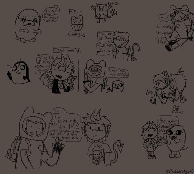 Adventure Time Doodles 🍥💿