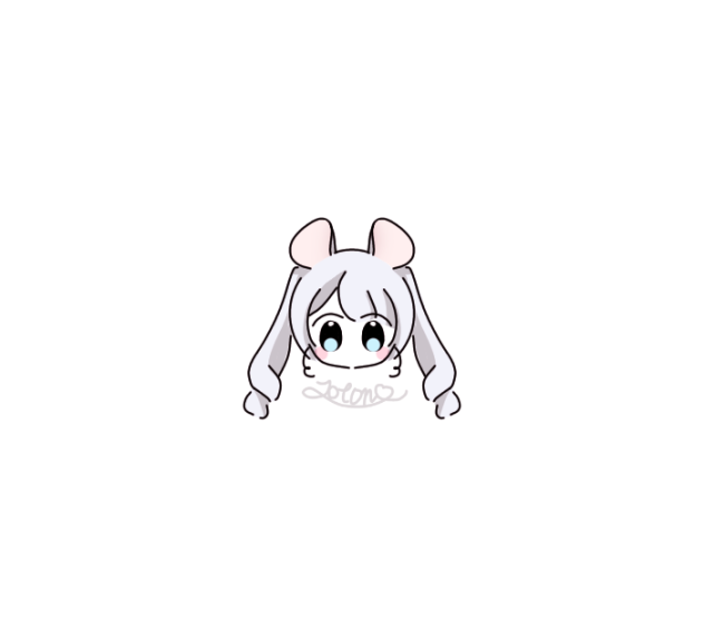 フリーアイコン　ネズミちゃん