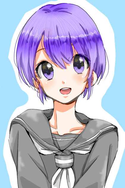 しのさんから線画をお借りしました☆