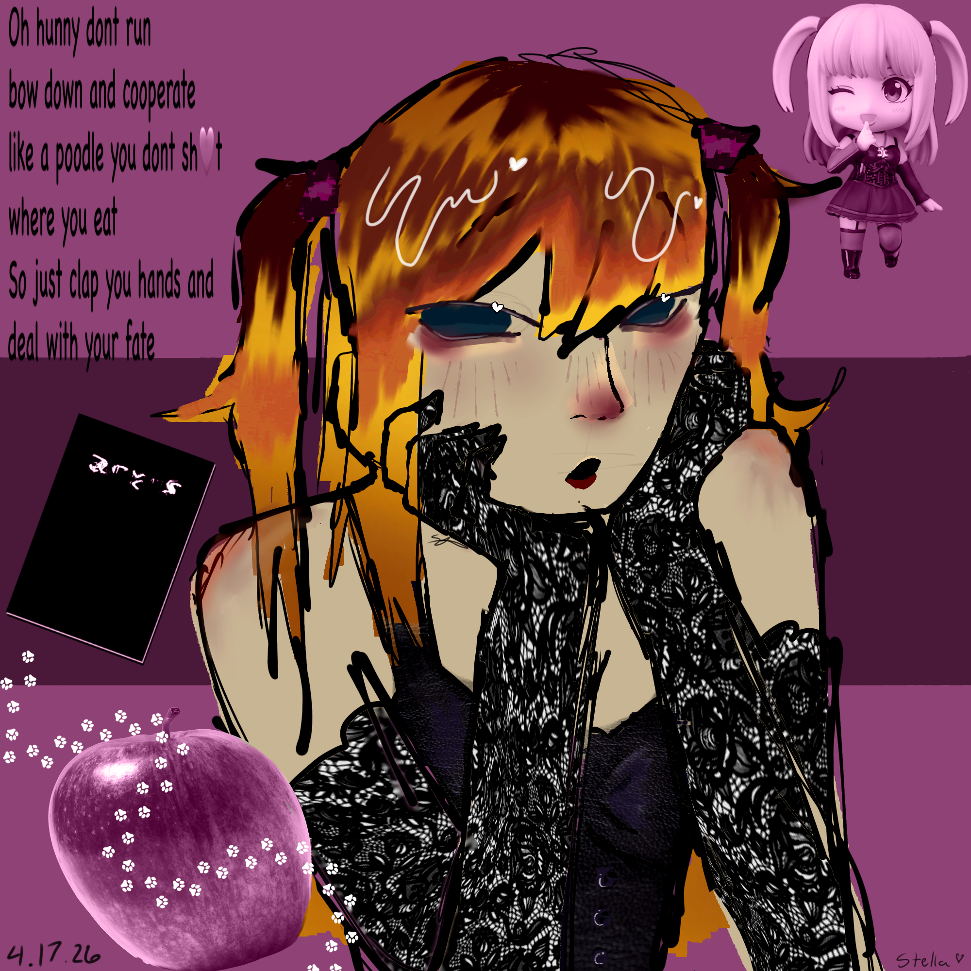 The Poodle - ibisPaint