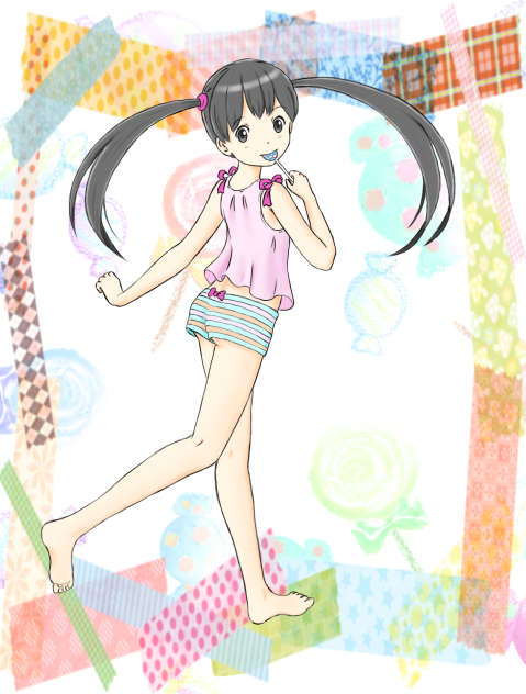 部屋着でおやつ