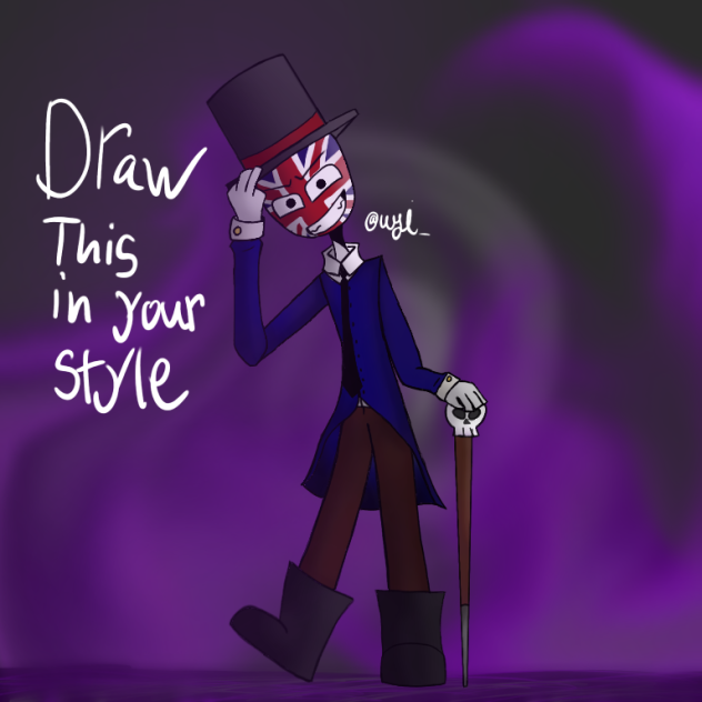 Britain Countryhumans fanart