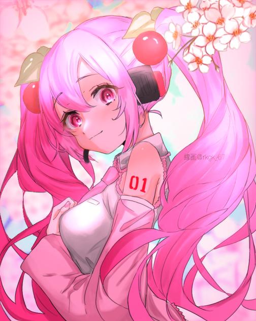 フリー線画を塗らせていただきました‼