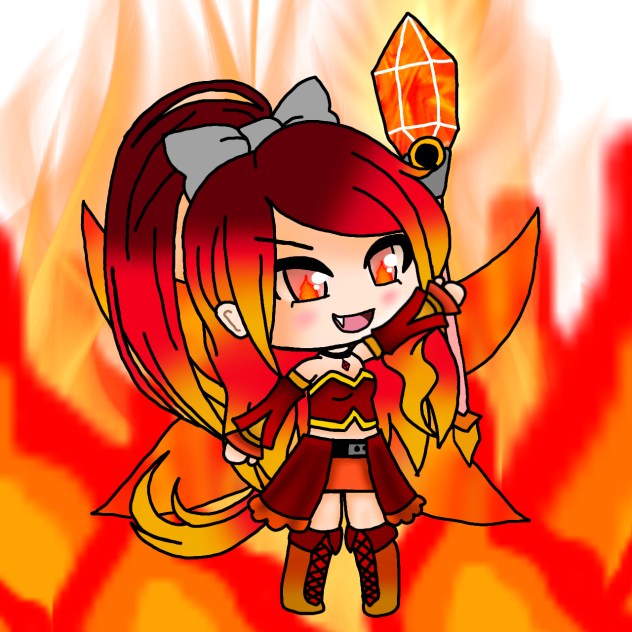inktober day 3 fire