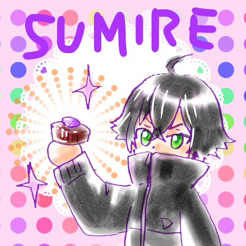 スミレの砂糖漬けチョコと水心子君