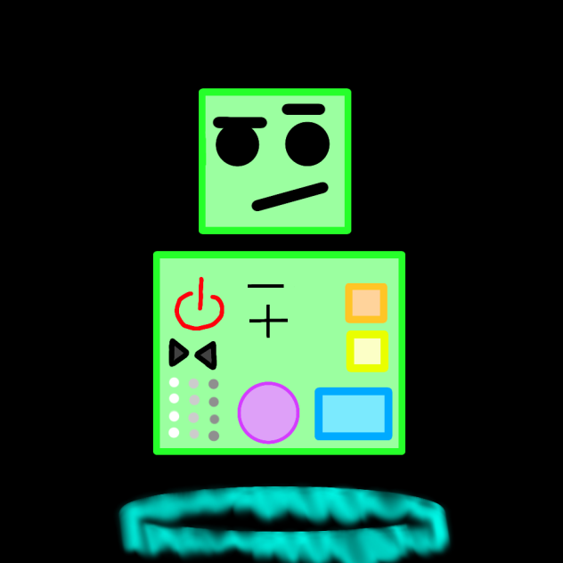 levitating robot - ibisPaint