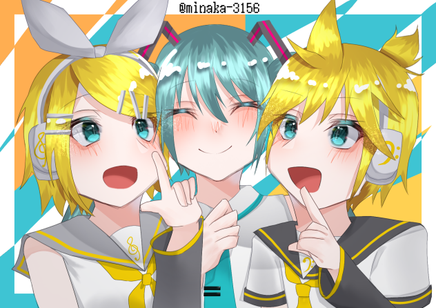 リンレンミク〜‼️