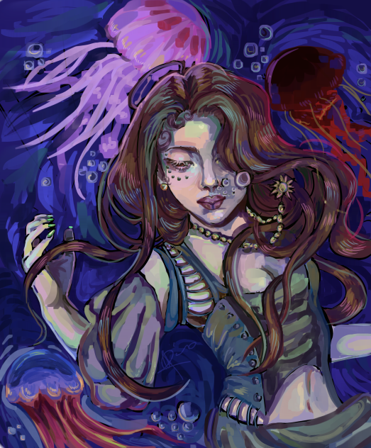 Jellyfish girl