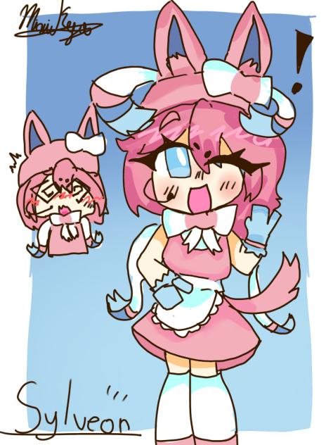 Sylveon human ^^!
