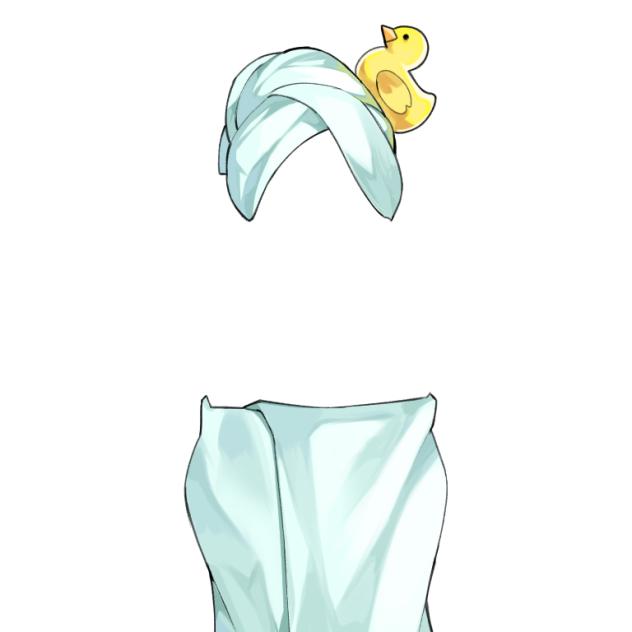vtuber assets [bath towel]
