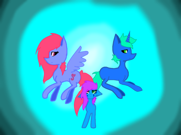 Night star , moonlight, and midnight - ibisPaint