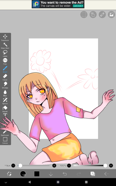 Outside World🌹 - ibisPaint