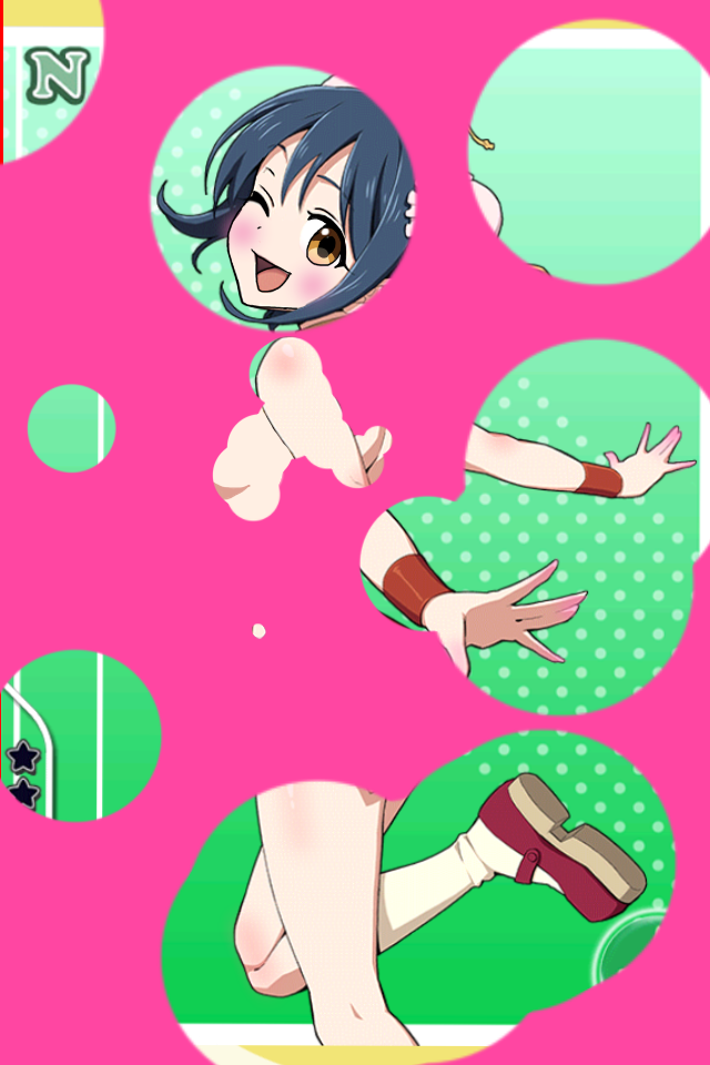 スクフェスの一般生こと蘭花ちゃんをエリょくしてみた Ibispaint