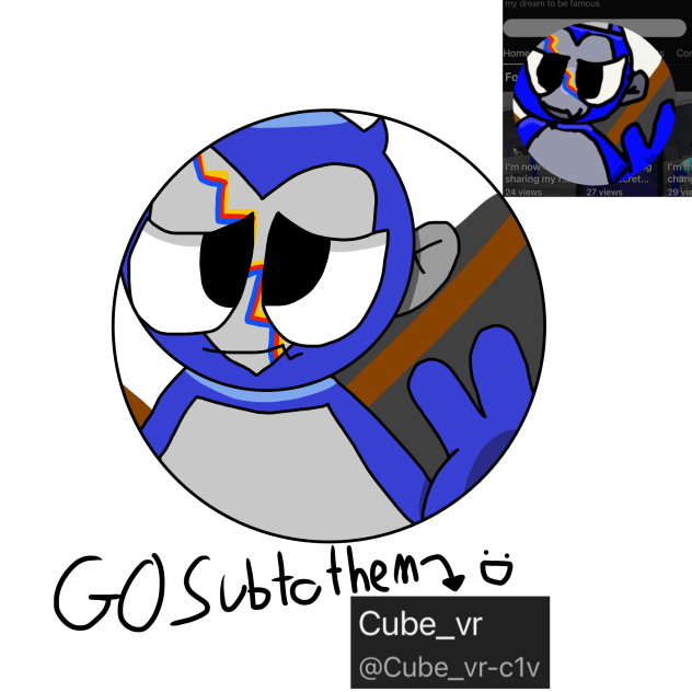 Drawing a YT subscriber!