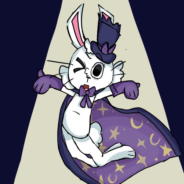 Félix the magic rabbit 👽