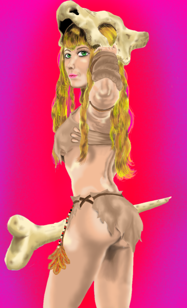 Poke girl-fanart