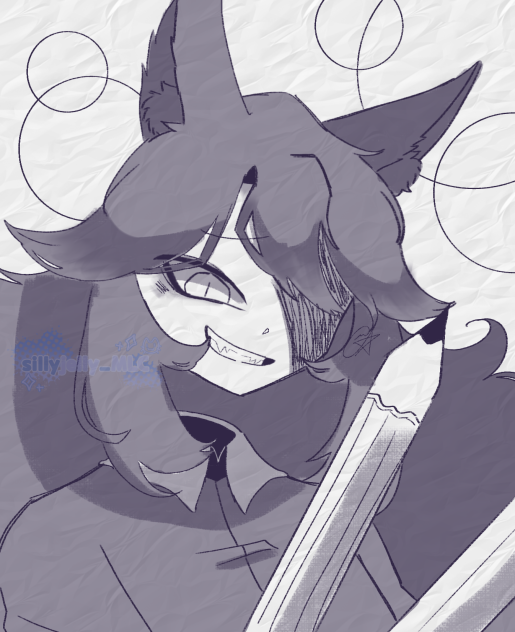 just a ms circle sketch👍