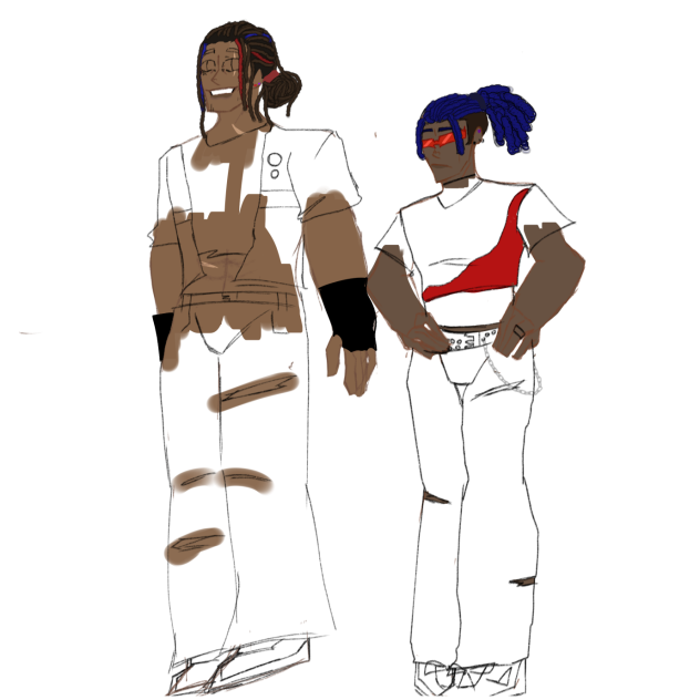 true heroes human form wip