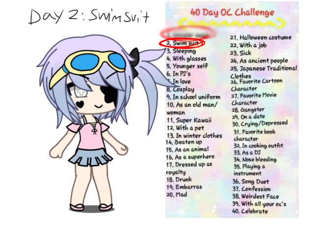 40 day OC challenge Day 2