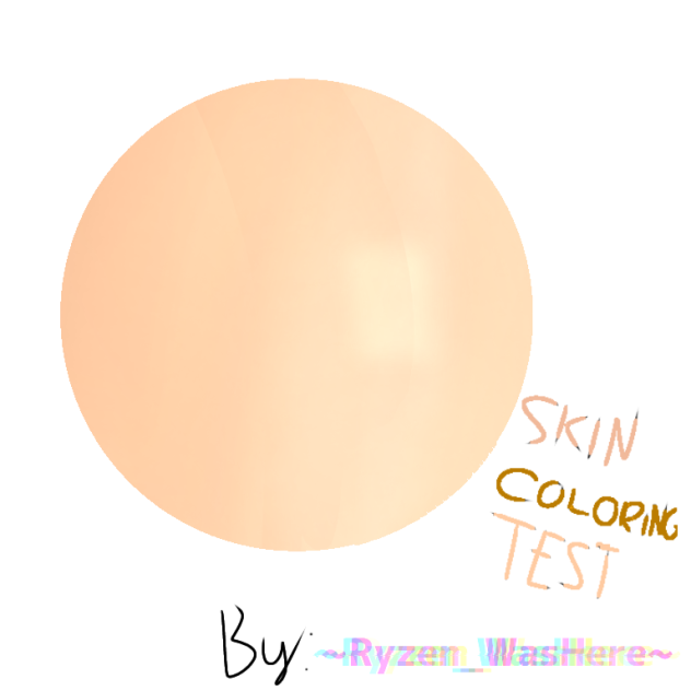 Skin coloring test 🤚👍