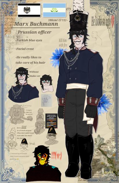 Marx the Prussian officer [] G&B