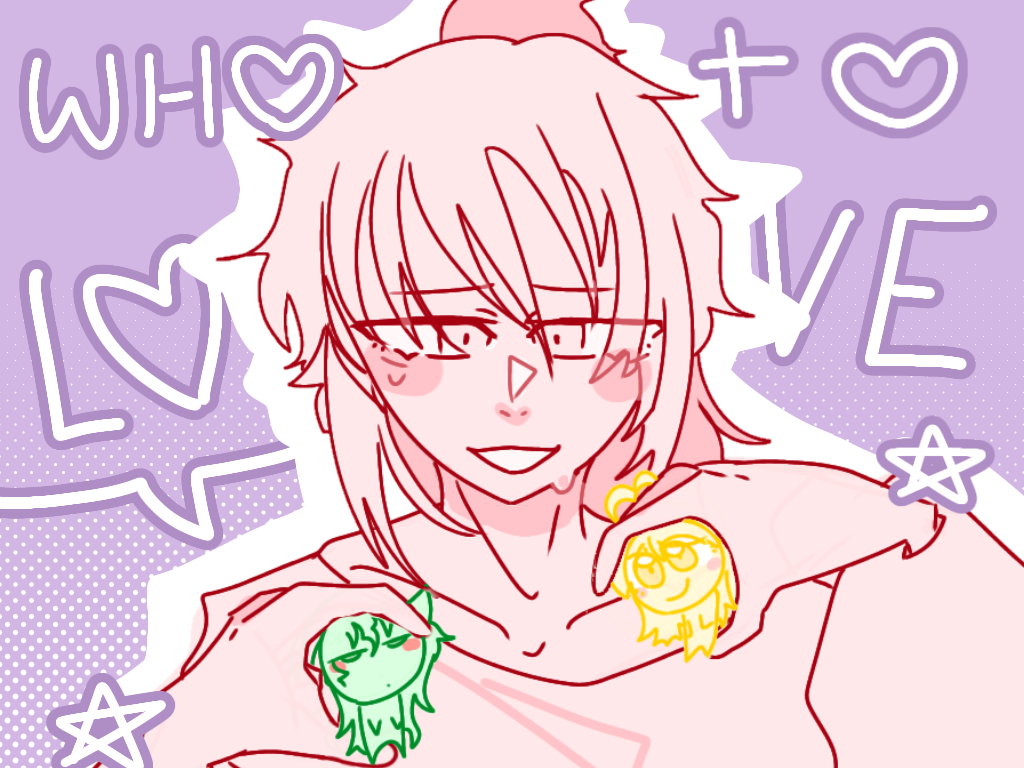 HE'S SO SILLY FR!! - ibisPaint